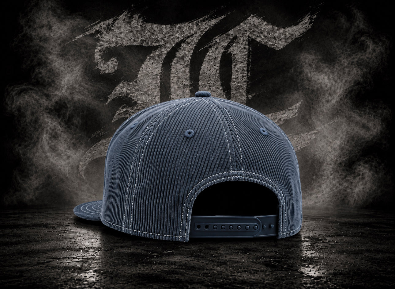 JC111 Corded Hat - Petrol Blue