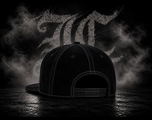 JC111 Corded Hat - Black