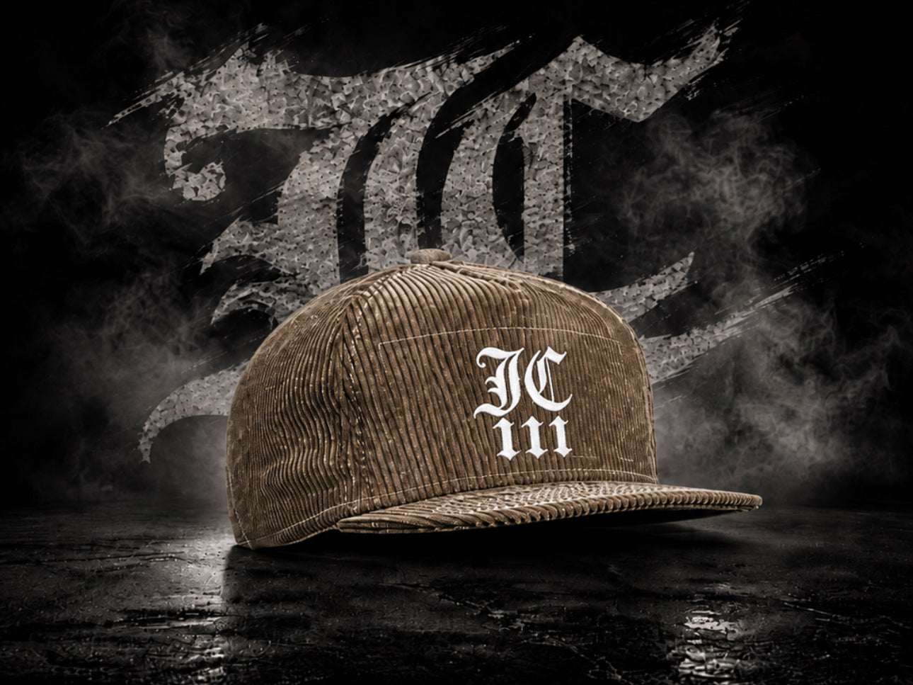 JC111 Corded Hat - Khaki